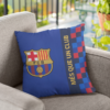 Povlak FC Barcelona na polštářek 40cm x 40cm