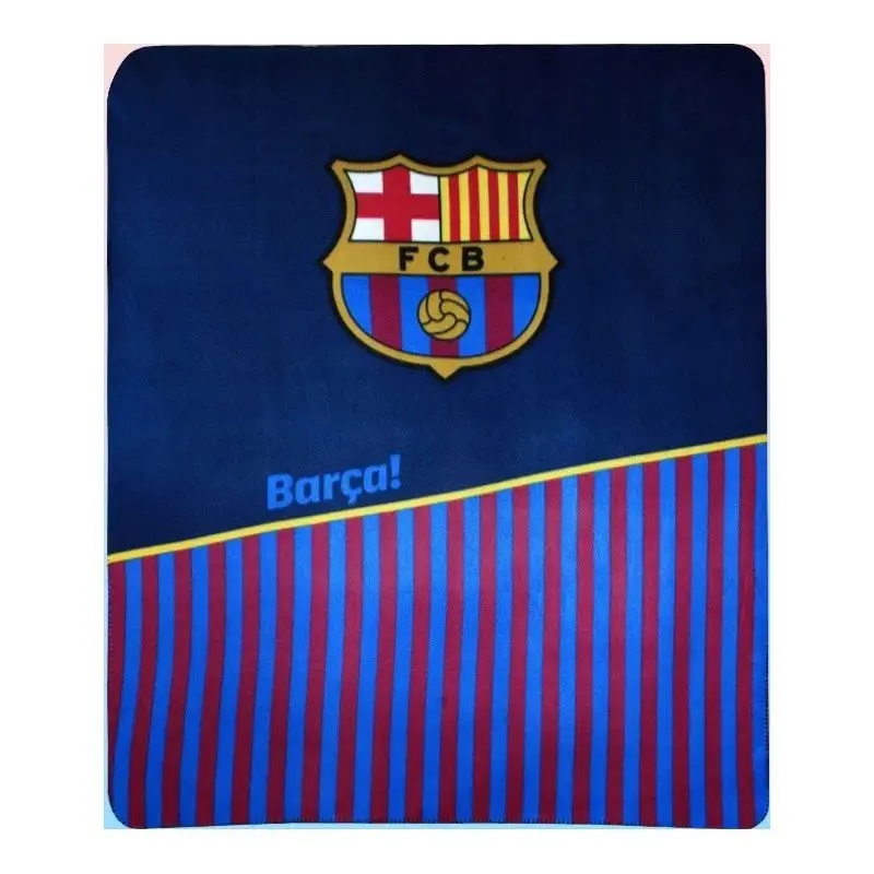 Velká deka FC Barcelona 200 x 150 cm - fleece/fleece