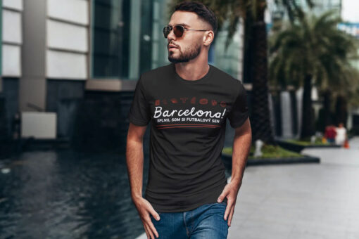 Tričko Barcelona Futbalový sen