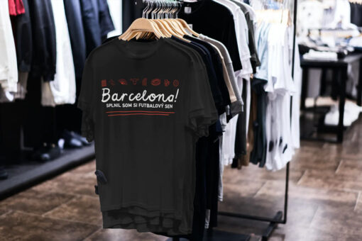 Tričko Barcelona Futbalový sen