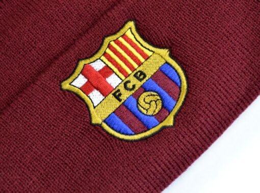 Čiapka FC Barcelona s logom klubu (záhyb)