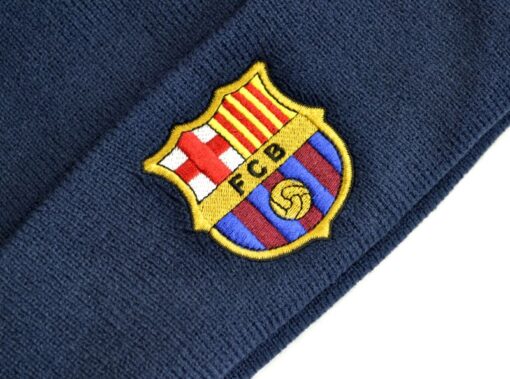 Čiapka FC Barcelona s logom klubu (záhyb)