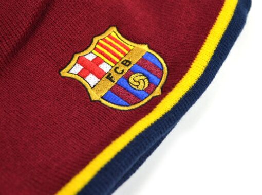 Čepice FC Barcelona s logem klubu
