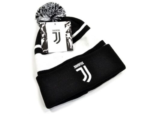 Čepice Juventus s logem klubu (bambule)
