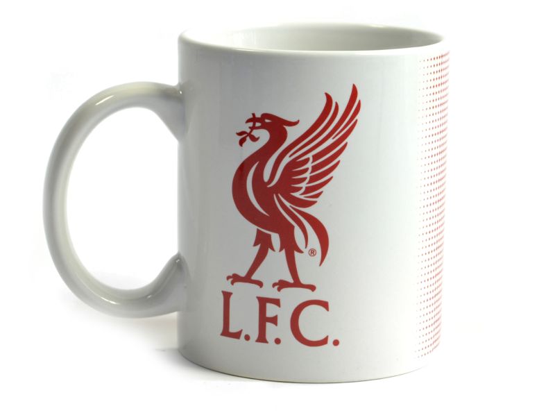 Hrnek Liverpool s klubovým znakem bílý