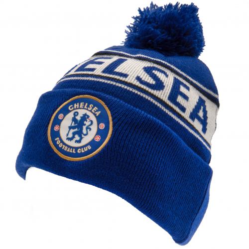 Kšiltovka Chelsea s klubovým logem s bambulí