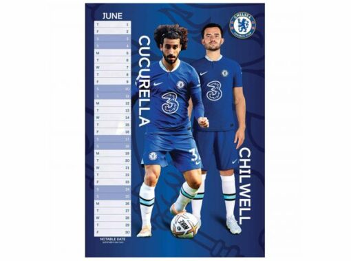 Kalendár Chelsea 2023 strana