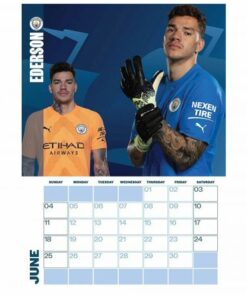 Kalendár Manchester City 2023 strana