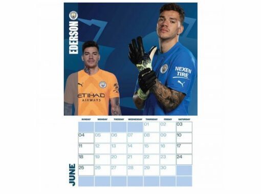 Kalendář Manchester City 2023 strana