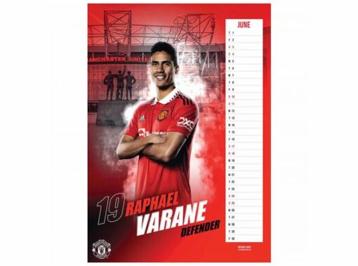 Kalendár Manchester United 2023 strana
