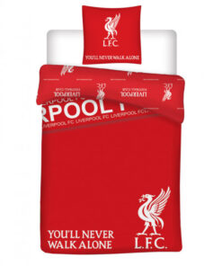 Obliečky Liverpool YNWA perina a vankúš červené