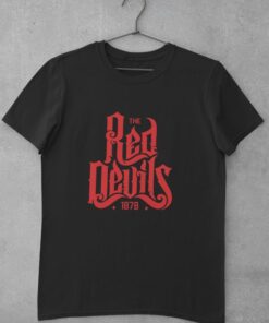 Tričko Man United Red Devils čierne