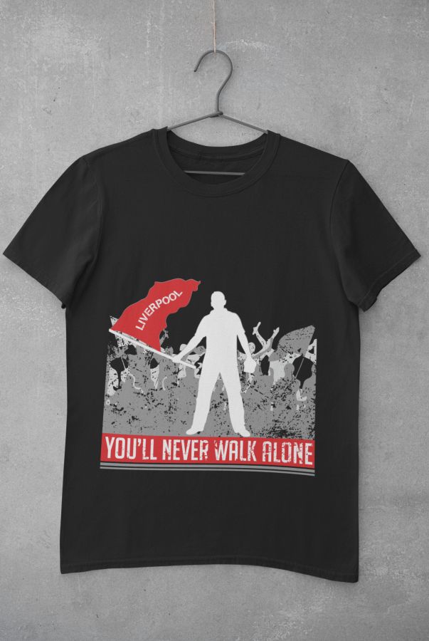 Tričko Liverpool YNWA s vlajkou