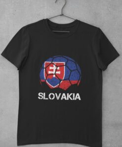 Tričko Slovakia čierne