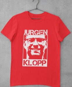 Tričko Liverpool Jurgen Klopp červené