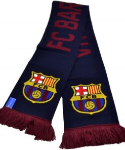 Šál FC Barcelona modrý