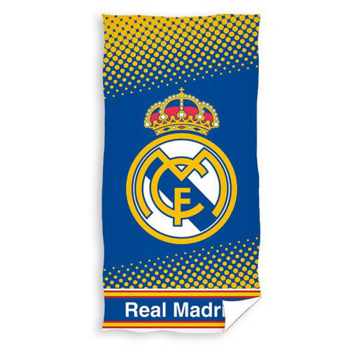 Uterák Real Madrid modro-žltý 140x70
