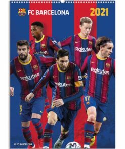 Kalendár Barcelona 2021 A3