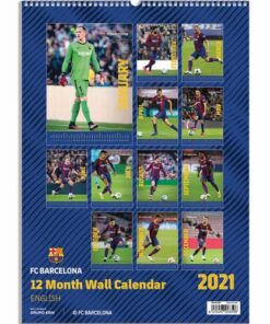 Kalendár Barcelona 2021 A3