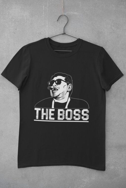 Tričko Maradona Boss čierne