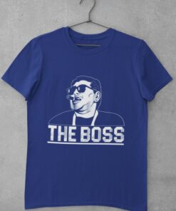 Tričko Maradona Boss modré