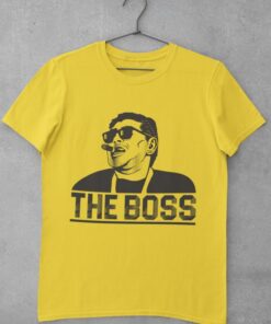 Tričko Maradona Boss žlté