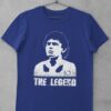 tricko maradona legend modre