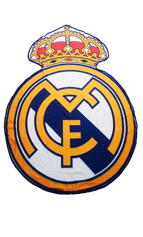 Ručník Real Madrid ve tvaru klubového loga