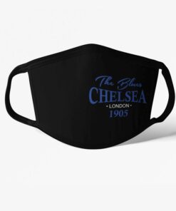 Futbalové rúško Chelsea The Blues 1905 čierne