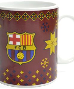 Hrnek FC Barcelona vánoční s logem klubu