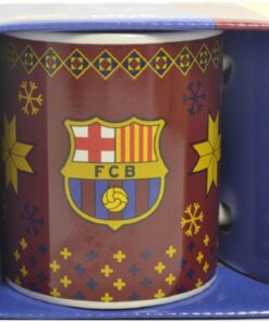 Hrnček FC Barcelona vianočný s logom klubu