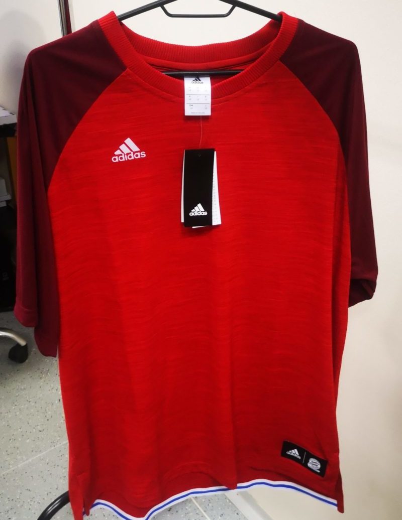 FCBB Shooter Basketbalové tréninkové tričko Adidas