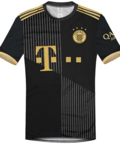 detský dres Lewandowski Bayern 2021 čierny