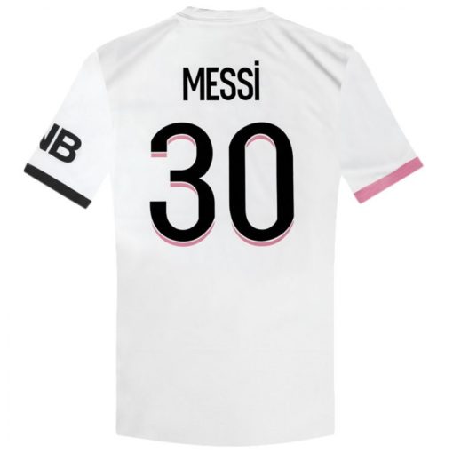 detský dres Messi PSG 2021 biely číslo