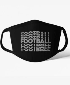 Fotbalová rouška football černá