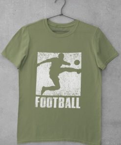 Fotbalové triko Football khaki