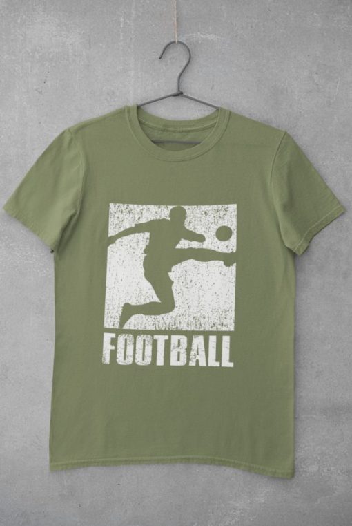 Futbalové tričko Football khaki