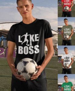 Futbalové tričko Like a Boss teen