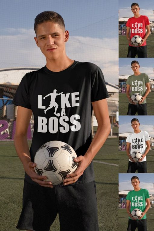 Futbalové tričko Like a Boss teen