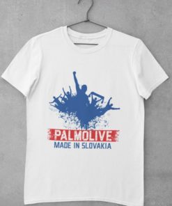 Futbalové tričko Palmolive biele