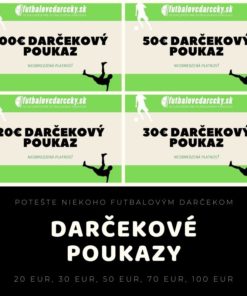 Futbalový darčekový poukaz