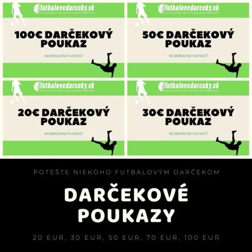 Futbalový darčekový poukaz