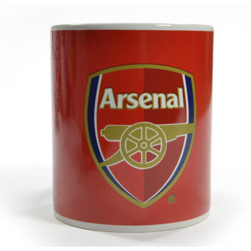 Hrnček Arsenal Fade červeno-modrý logo