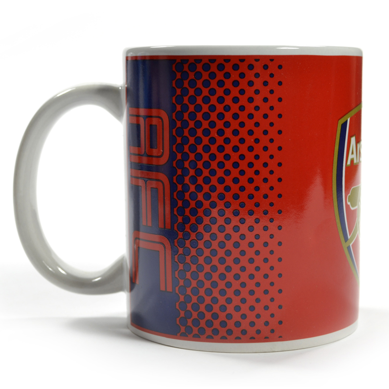 Hrnek Arsenal Fade red-blue