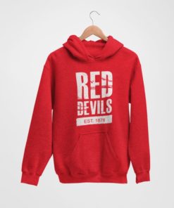 Mikina Manchester United Red Devils 1878 cervena