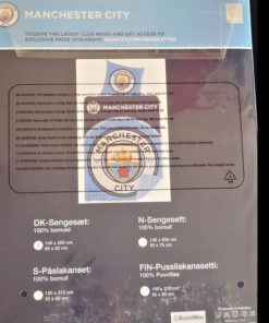 Povlečení Manchester City balení zadní strana