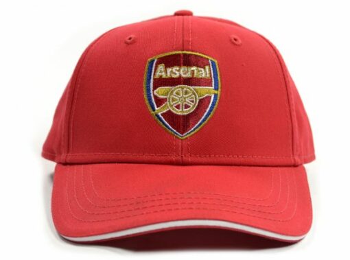 Šiltovka Arsenal s logom červená 2023 - predná strana