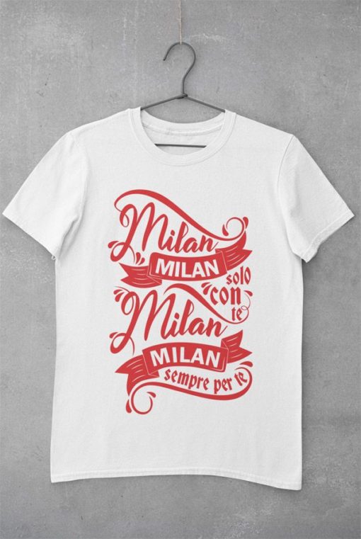 Tričko AC Miláno Solo Con Te biele