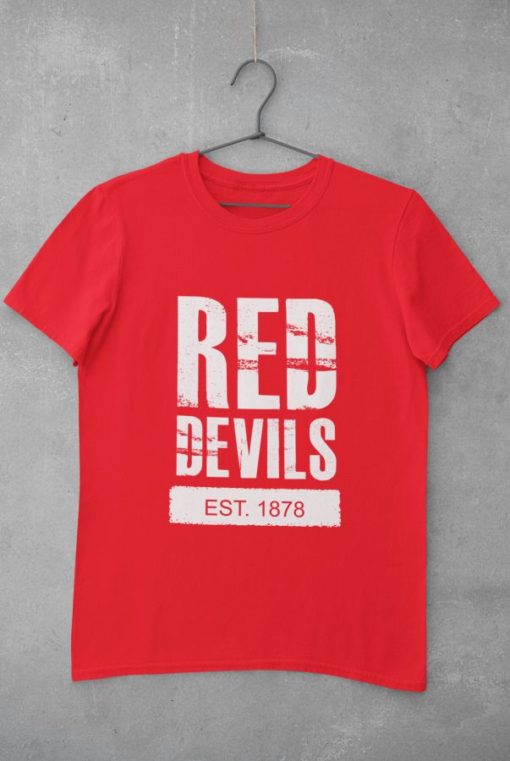 Triko Manchester United Red Devils 1878 cervene