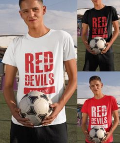 Tričko Manchester United Red Devils 1878 teen